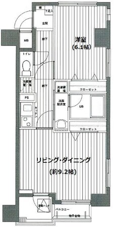 グランド・ガーラ麻布十番の物件間取画像